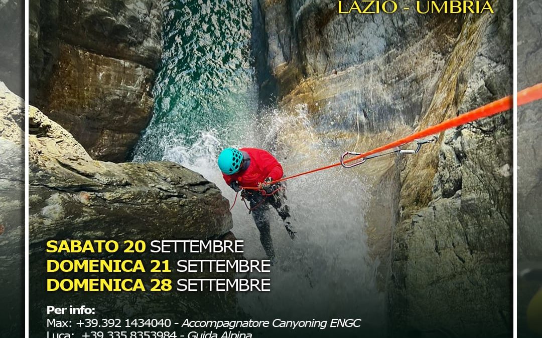 Corso Open Canyoning